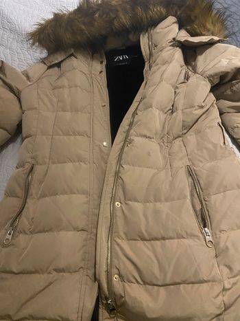 Blouson femme zara avec capuche taille 42