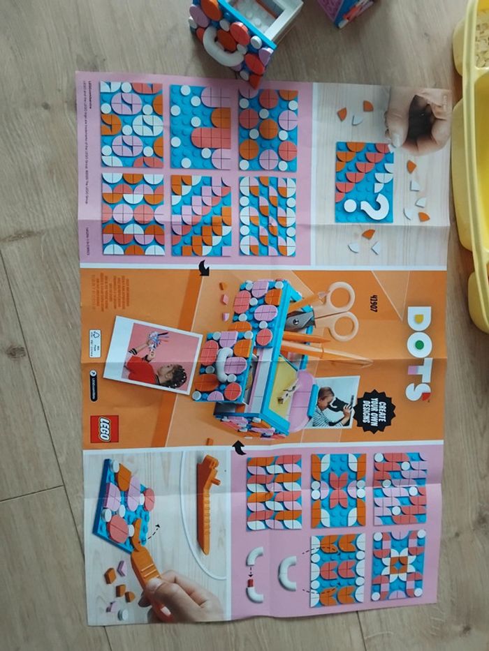 La boîte de rangement Lego Dots - photo numéro 2