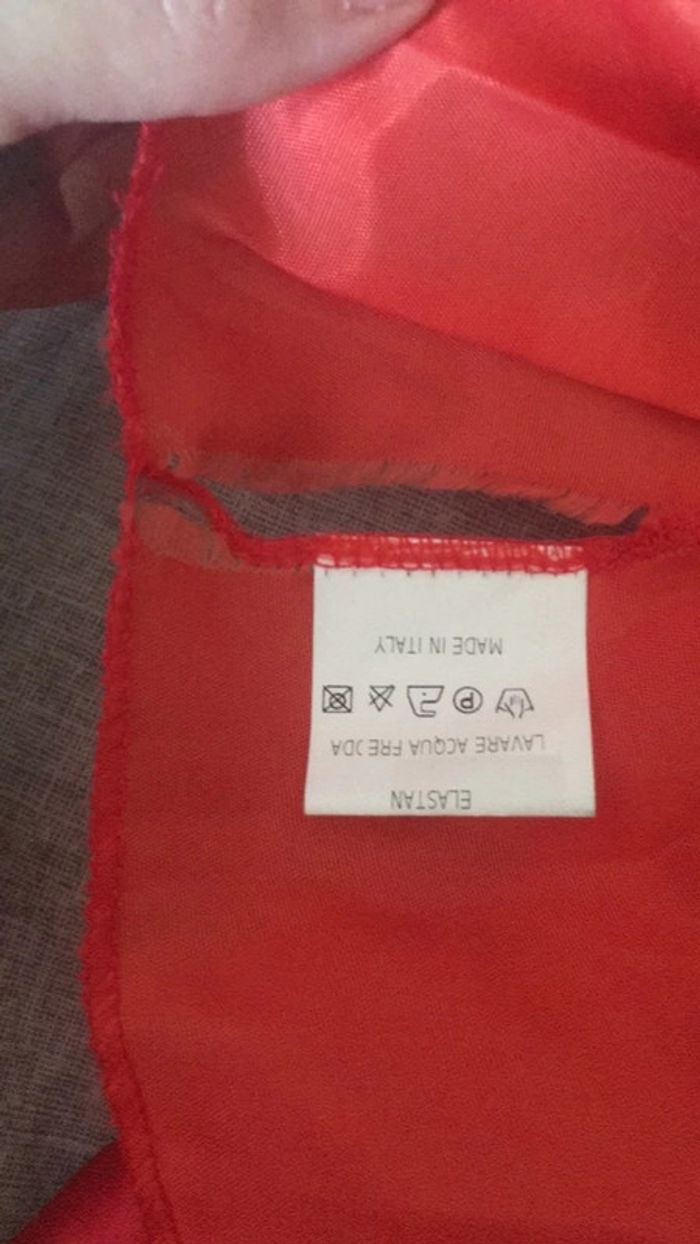 Beau bustier rouge le complici neuf 36 soir - photo numéro 4