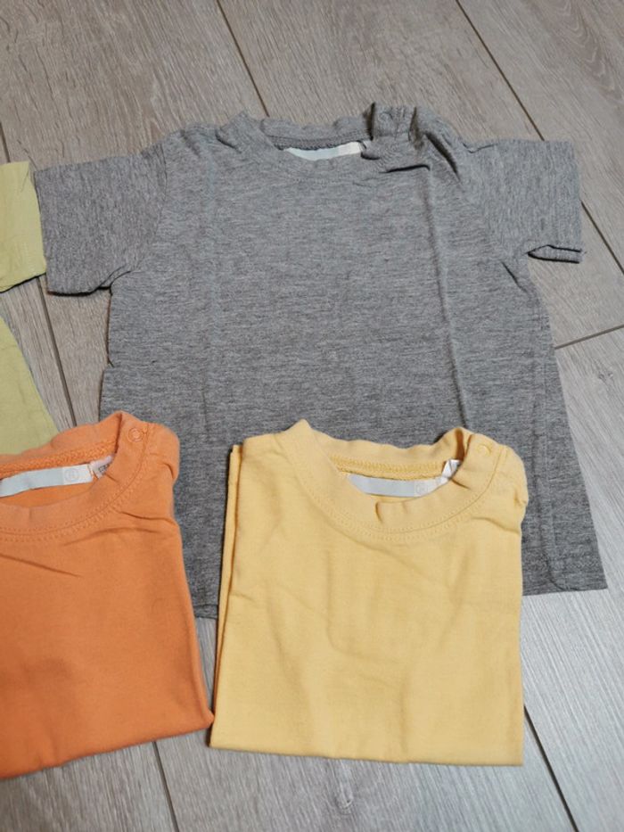 Lot de 5 tee shirt manches courtes - photo numéro 4