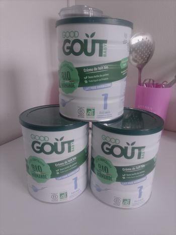 Lot lait premier âge