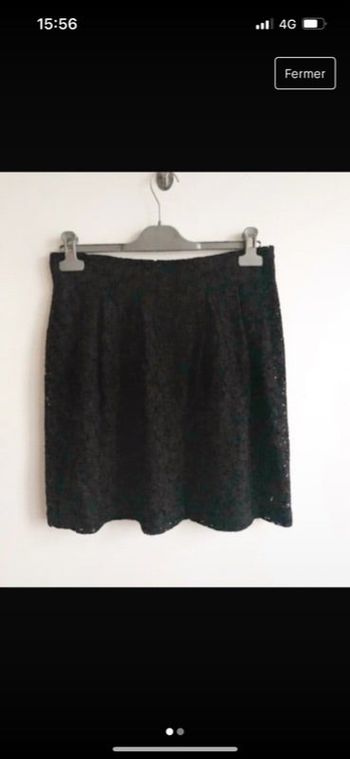 Jupe dentelle Camaieu M