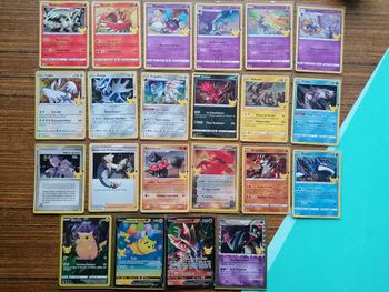 Lot Pokémon celebrations 25 ans 