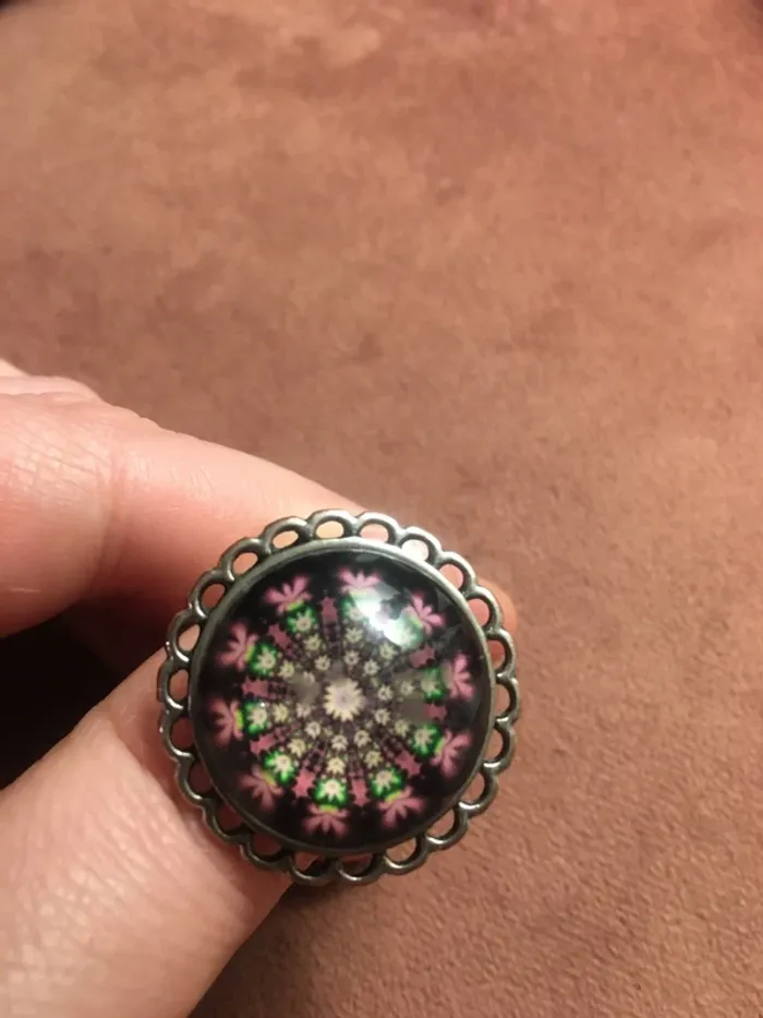 Bague cabochon - photo numéro 6