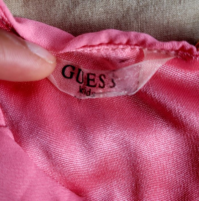 Combinaison rose saumon et fleurs GUESS - photo numéro 4