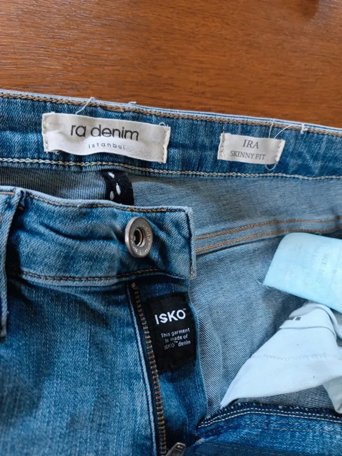 Jean skinny bleu IRa Denim M - photo numéro 7