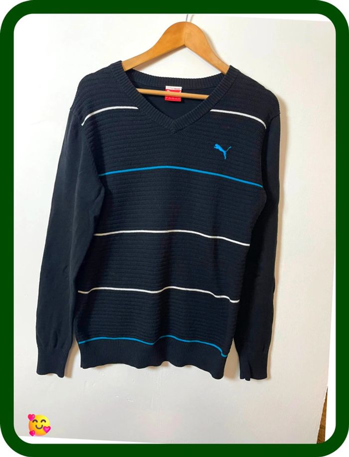 Pull Puma – Homme – Taille M – Noir