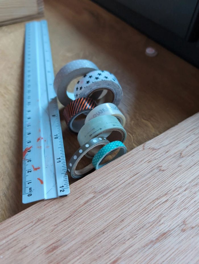 Lot de 7 rouleaux de masking tape - photo numéro 2