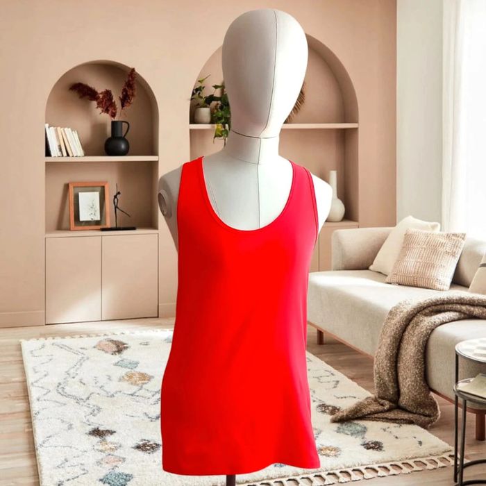 Débardeur rose fluo domyos taille M