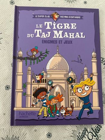 Livre Le tigre du Taj Mahal neuf