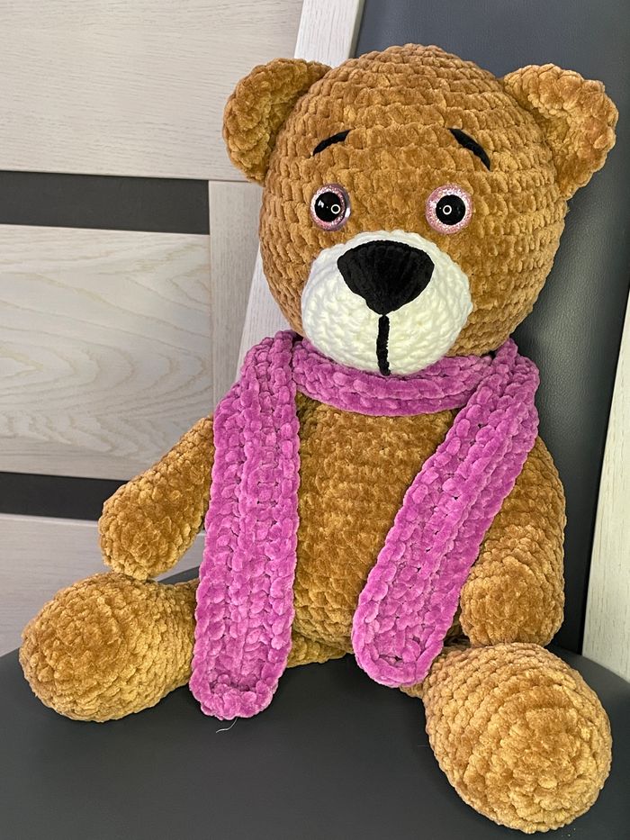 ours amigurumi fait main au crochet - photo numéro 2