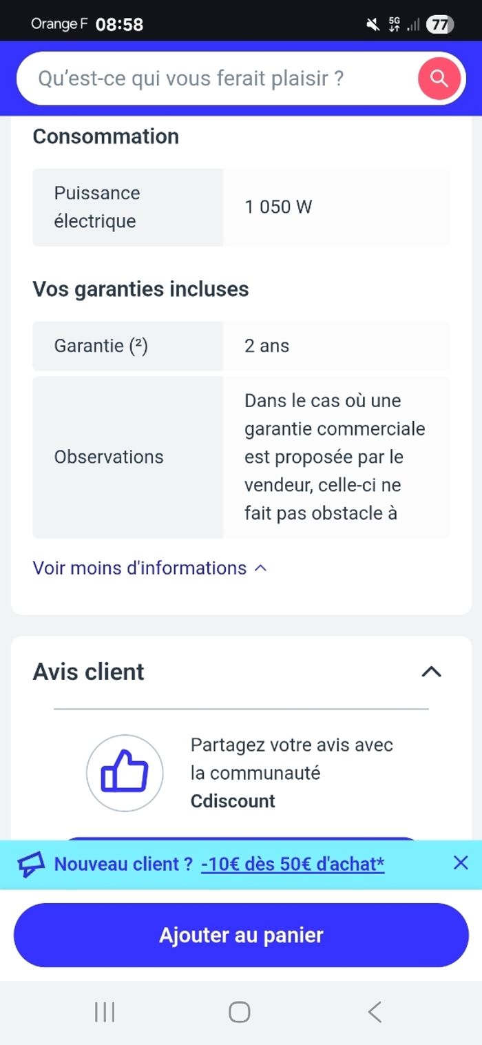 Mr Cuisine Smart Silvercrest neuf - photo numéro 5