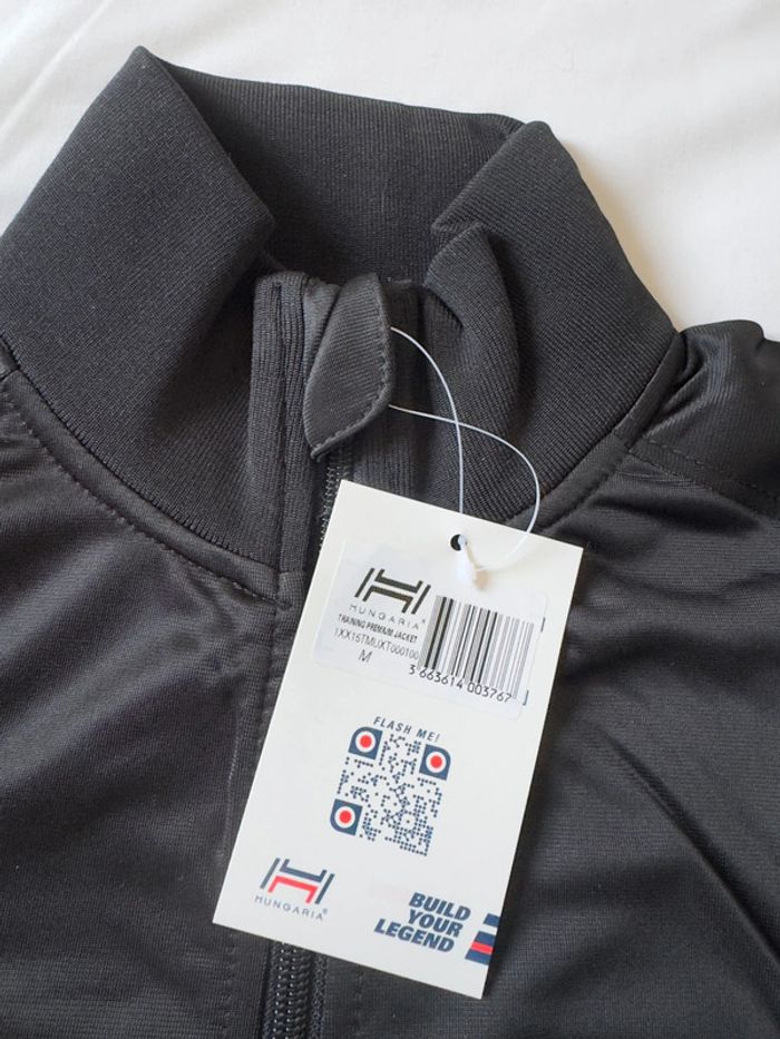 Veste homme sport mi-saison NEUVE sous blister taille M noire - photo numéro 8