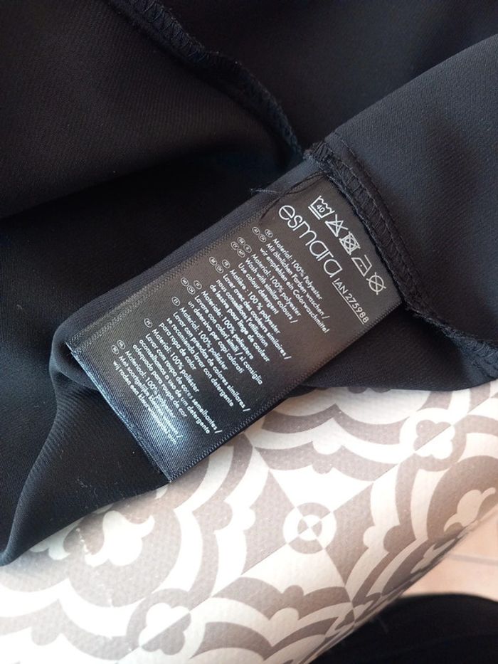 Chemisier noire taille 44 neuve Esmara - photo numéro 4