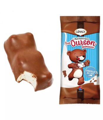 Lot de 2 oursons guimauve emballé 