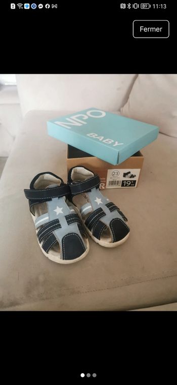 Sandale été garçon - Taille 23 