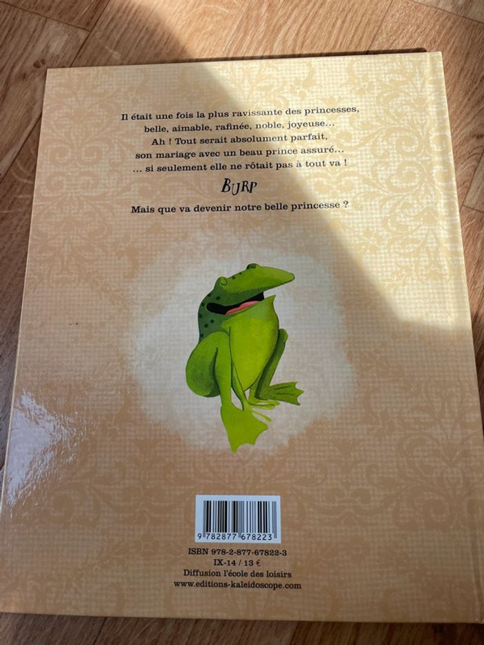 Livre la princesse burp - photo numéro 2