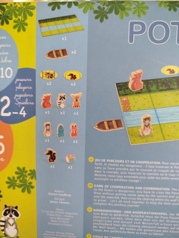 Potomac jeu de parcours et de coopération - photo numéro 7