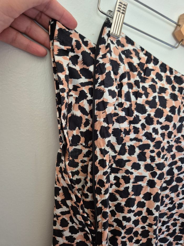 Magnifique robe dos nu taille 38 fermeture sur côte 100% coton - photo numéro 8