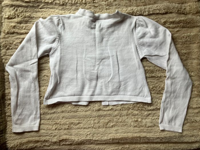 Gilet court blanc Kiabi (NKY) 8/10 ans (1€50) - photo numéro 3