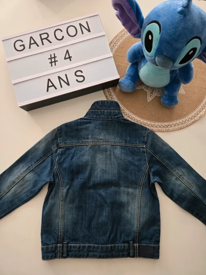 Veste en jean okaidi 4ans - photo numéro 2