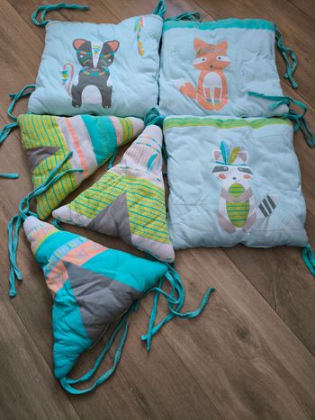 Tour de lit Kiabi avec lanières