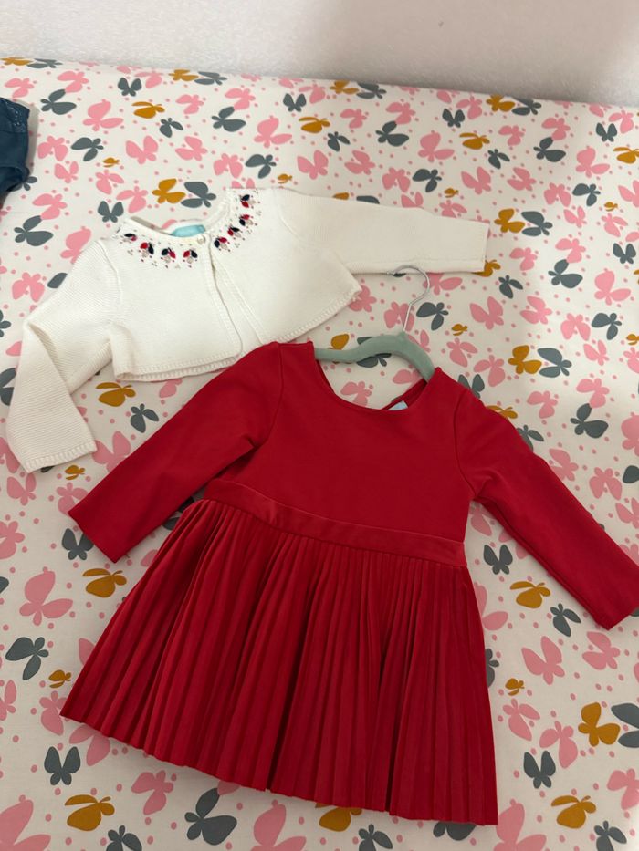 Lot vêtements bébé fille 12 mois - photo numéro 9