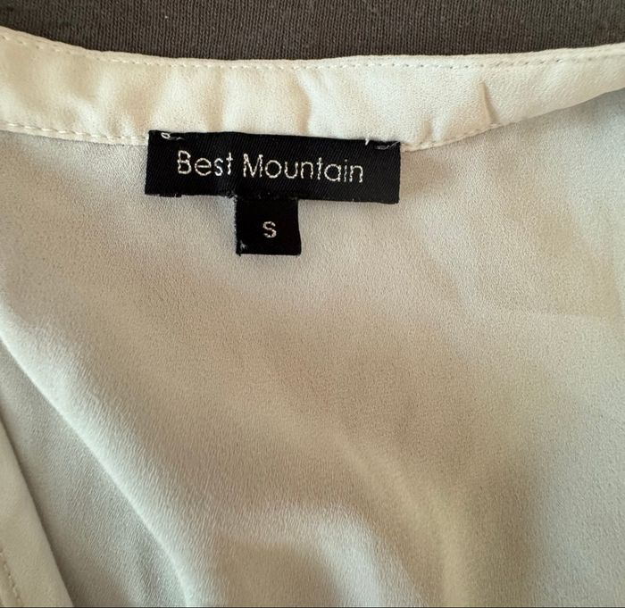 Blouse blanche Best Mountain – Taille S – Très bon état - photo numéro 3