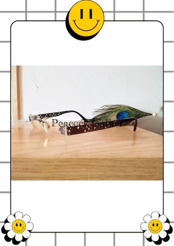 Monture de lunettes de vue marron/ cuivre IKKS