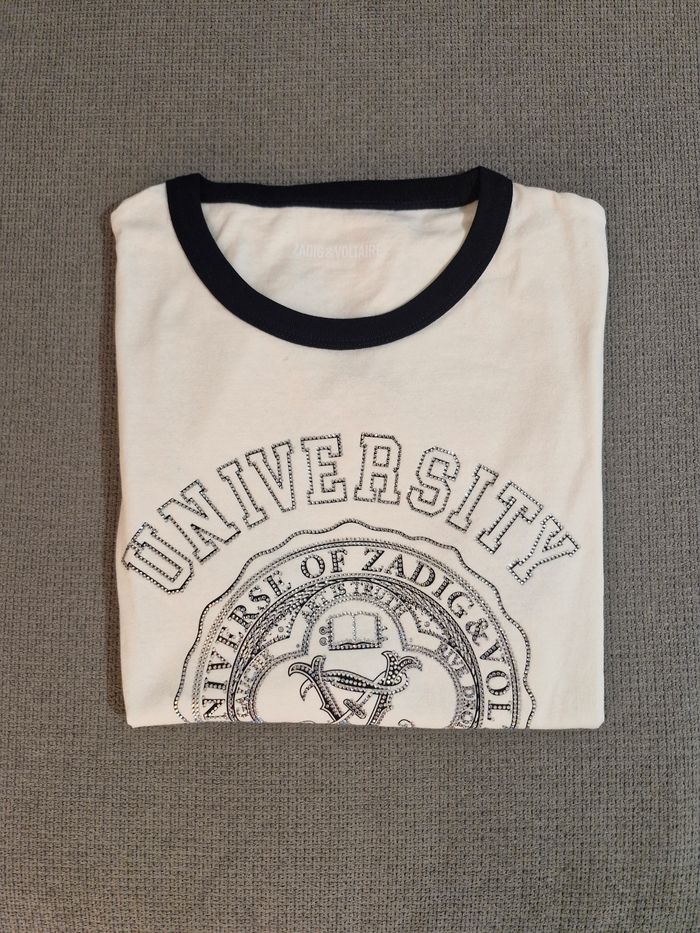 T-shirt Zadig&Voltaire taille S - photo numéro 2