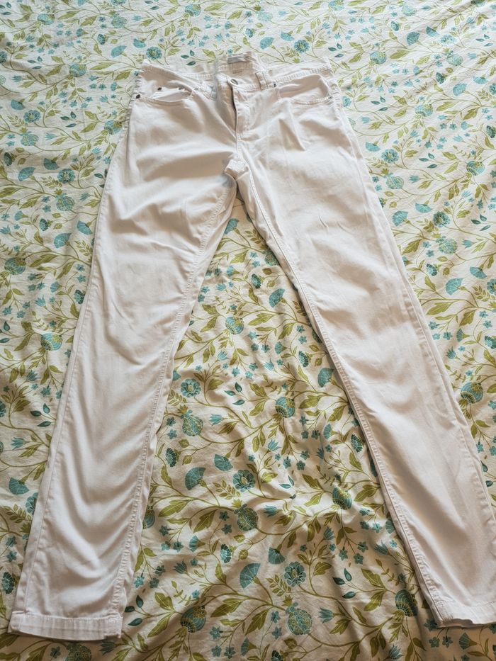 Pantalon blanc Promod - photo numéro 4