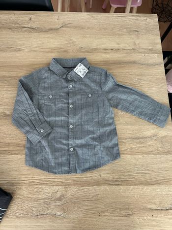 Chemise garçon taille 24 mois 2 ans Kiabi 
