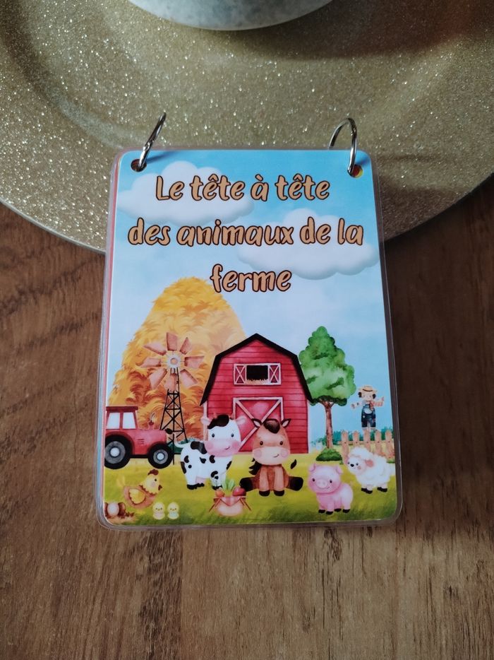Imagier animaux de la ferme