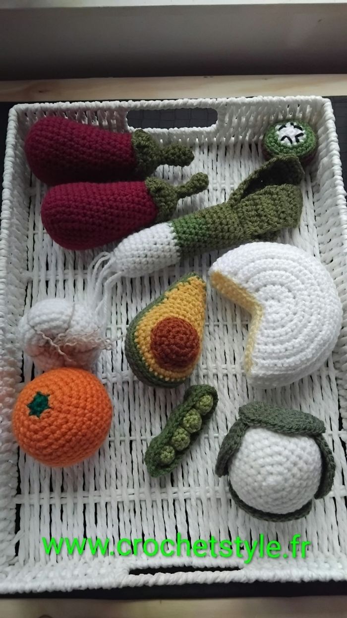 Lot de dînette crochet