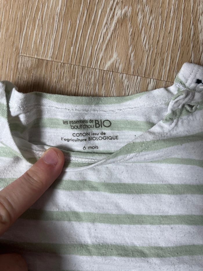 Teeshirt manches longues 6mois - photo numéro 2