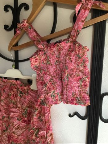 Ensemble jupe top court