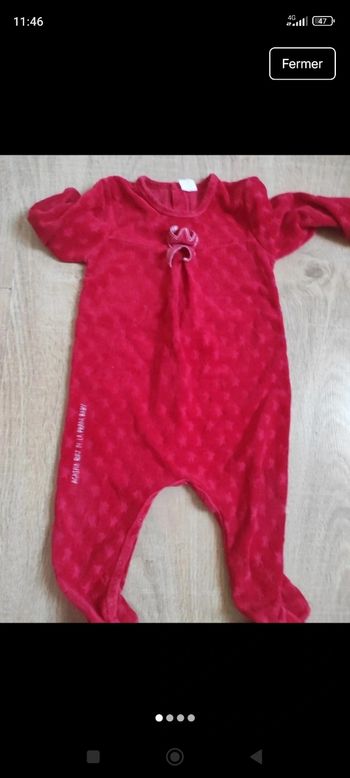 Pyjama bébé fille 18 mois rouge Agatha Ruiz de la Prada