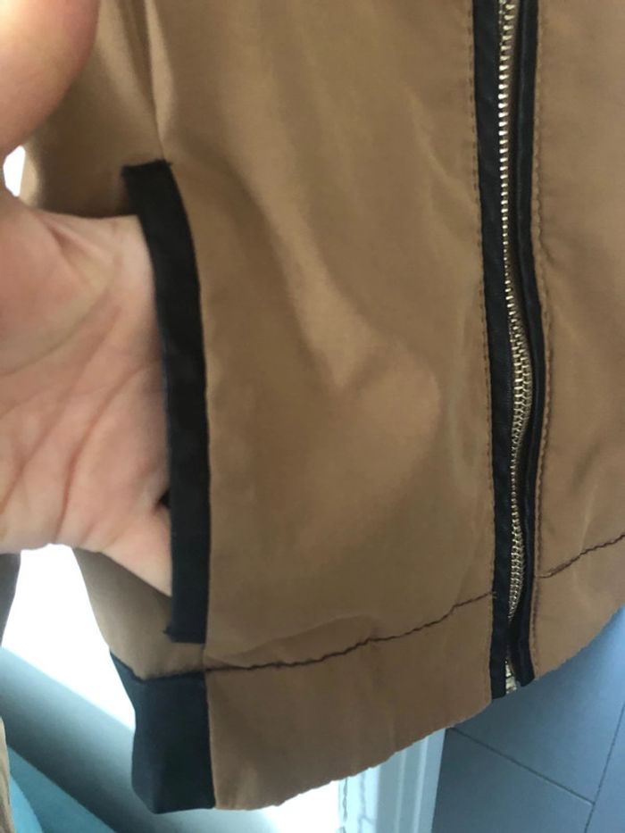 Flame - veste femme bi matière taille S - photo numéro 3