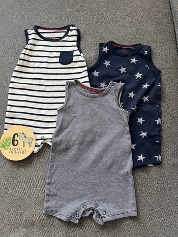 Lot combishort bebe garçon 