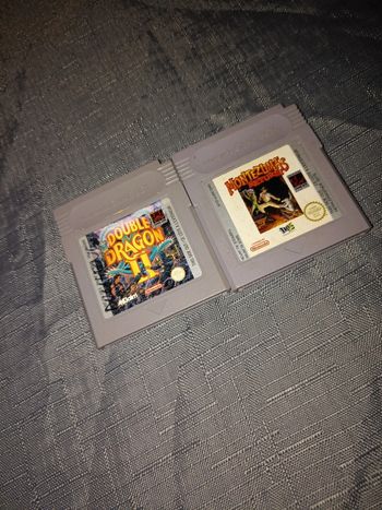 Lot de deux jeux game boy