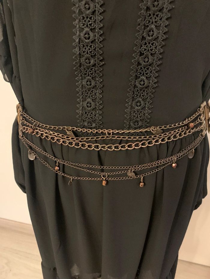 Ceinture bijou marron