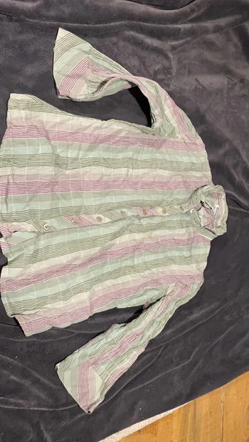 Chemise Etam vert menthe taille 40