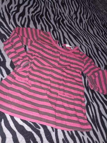 Haut manche longue fille 24 mois