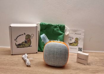 Maïasaura PLUS – Neuve, jamais utilisée + Garantie 2 ans ! + coque de protection bleue neuve