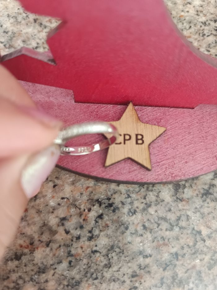 Bague de fiançailles neuve taille 54 - photo numéro 3