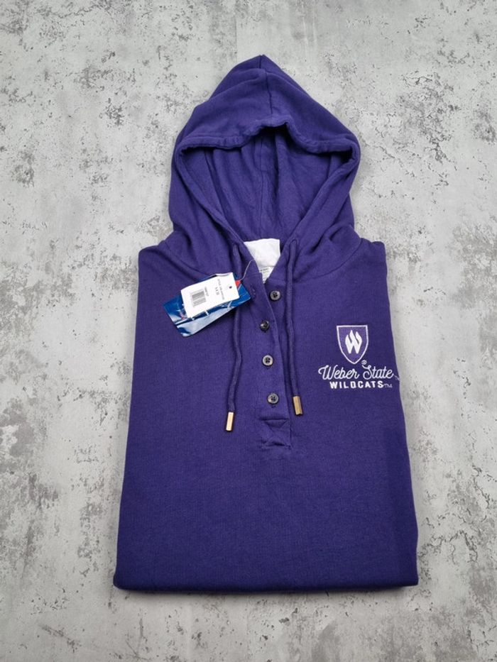 Sweat à capuche Champion violet – Taille S Femme (mesures en photos) - photo numéro 2