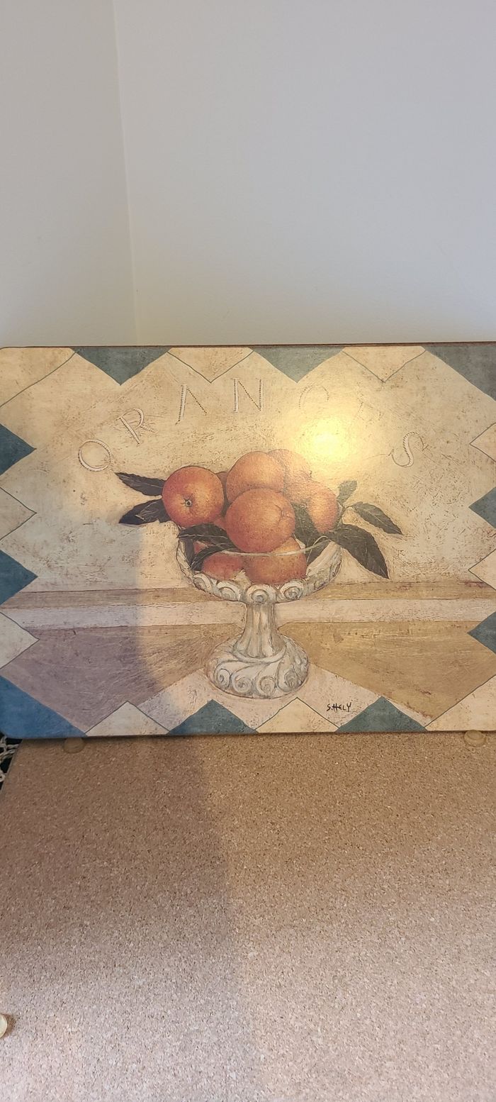 napperons anciens agrumes Pimperne - photo numéro 2