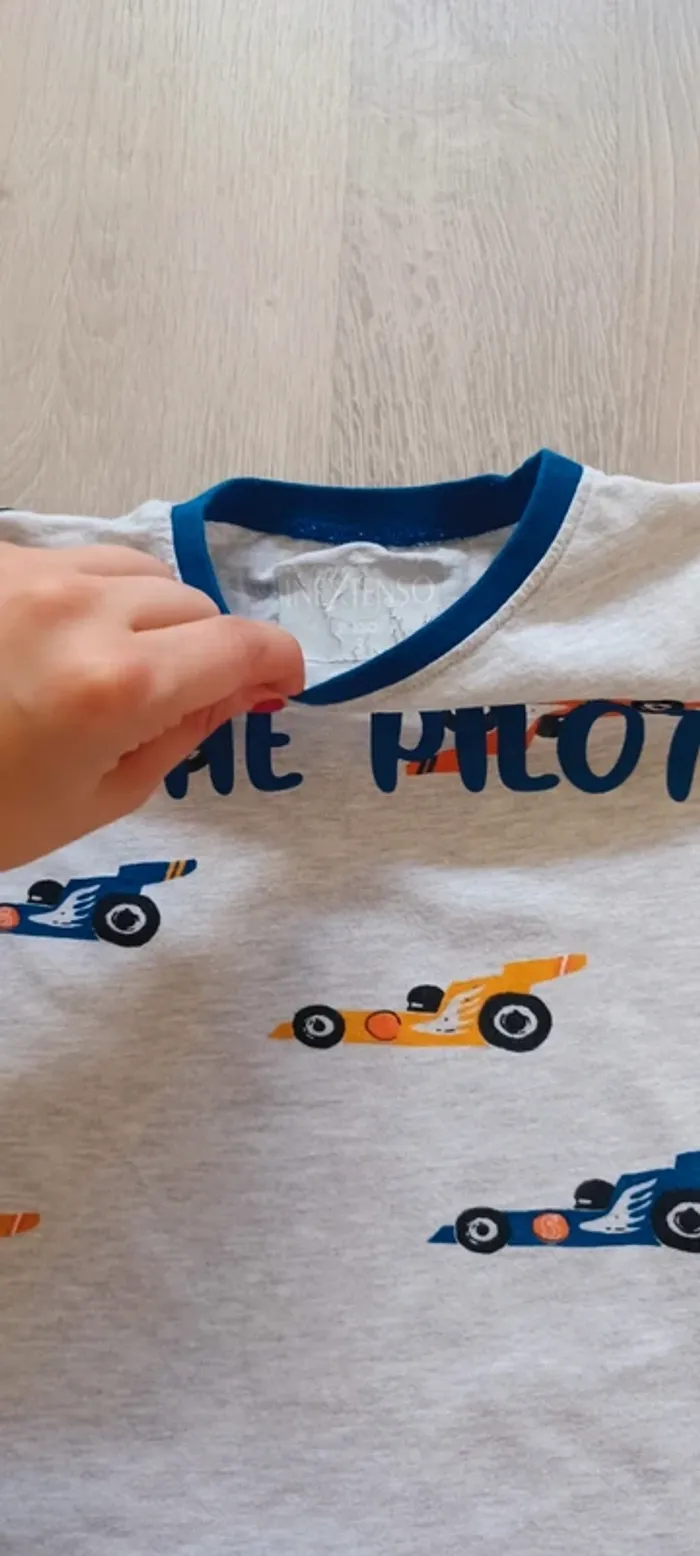 Pyjama garçon Tee-shirt short motif singe, taille 3 ans, marque In Extenso - photo numéro 11
