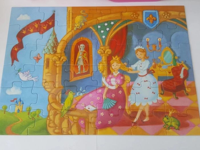 Puzzle Djeco " La princesse et la grenouille " - photo numéro 3