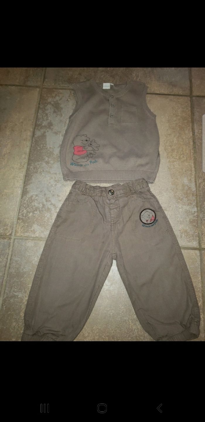 Ensemble Winnie l'ourson 18 mois